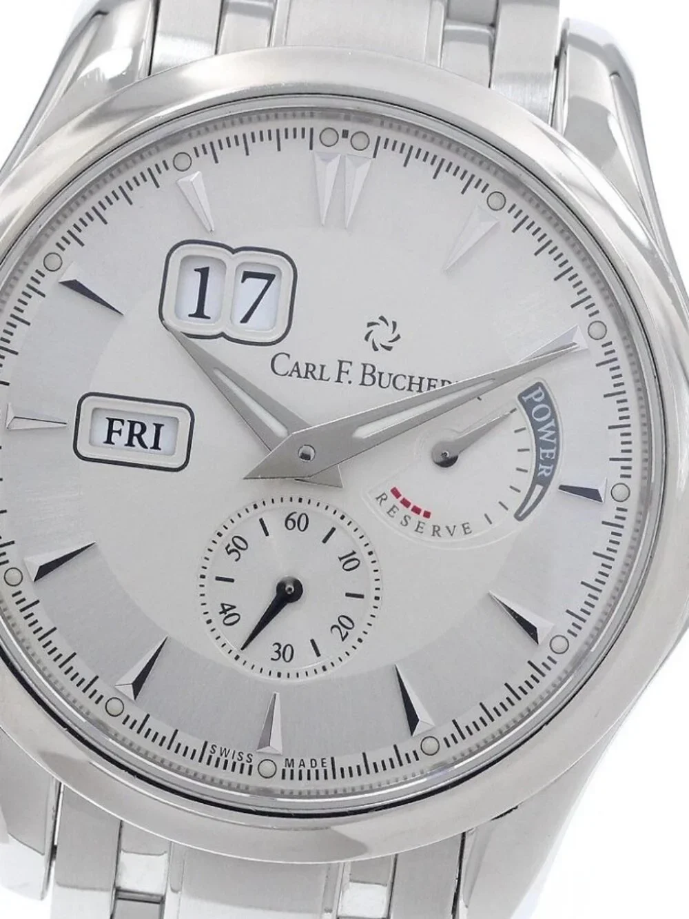 CARL F.BUCHERER Manero 00.10912.08.13.21 Day-Date Power Reserve AT Men's_966466